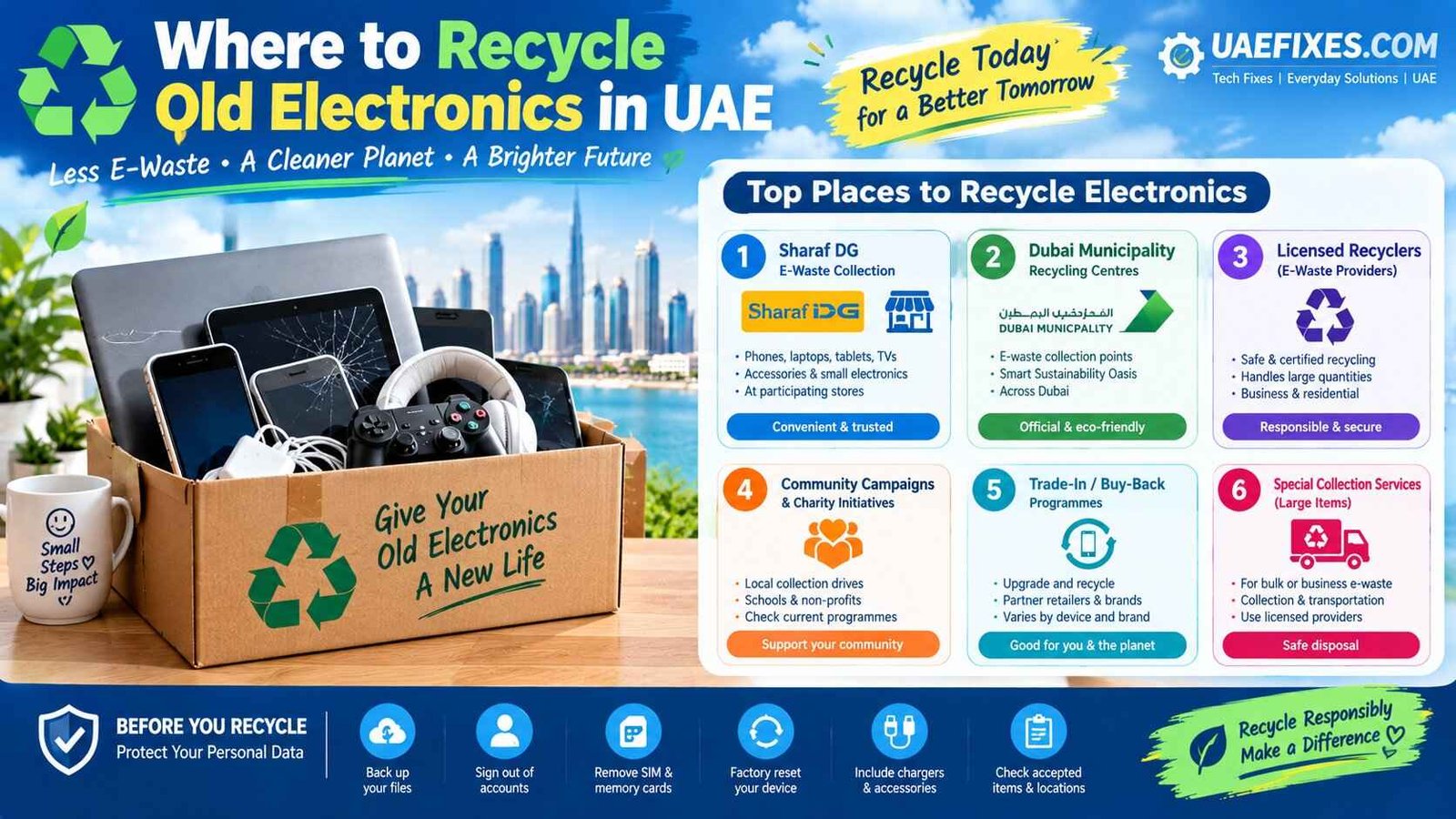 Where to Recycle Old Electronics