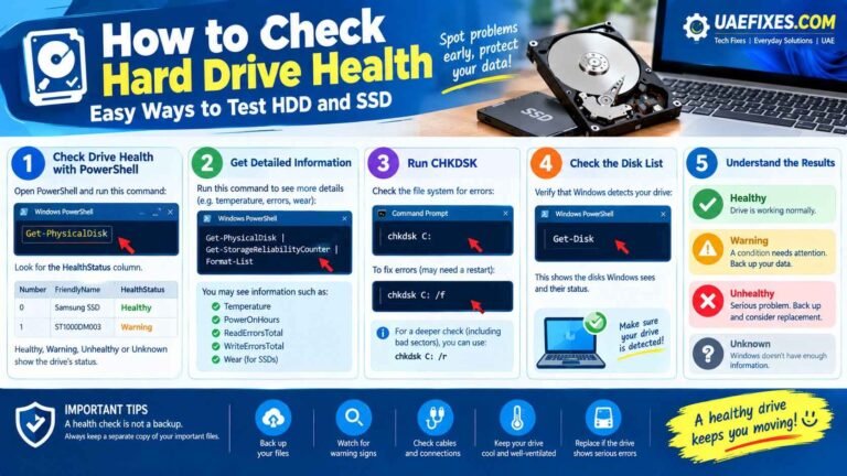 How to Check Hard Drive Health