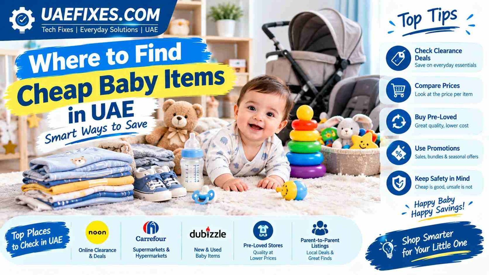 Where to Find Cheap Baby Items